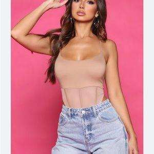 Fashion nova mesh bodysuit NWT